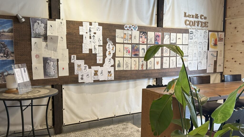 京都烏丸カフェギャラリーLex&Co「個展会場」