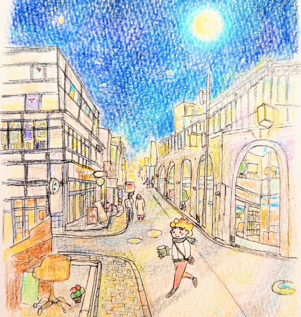 京都烏丸カフェギャラリーLex&Co「夜景」