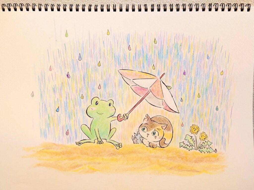 京都烏丸カフェギャラリーLex&co「かえると猫」